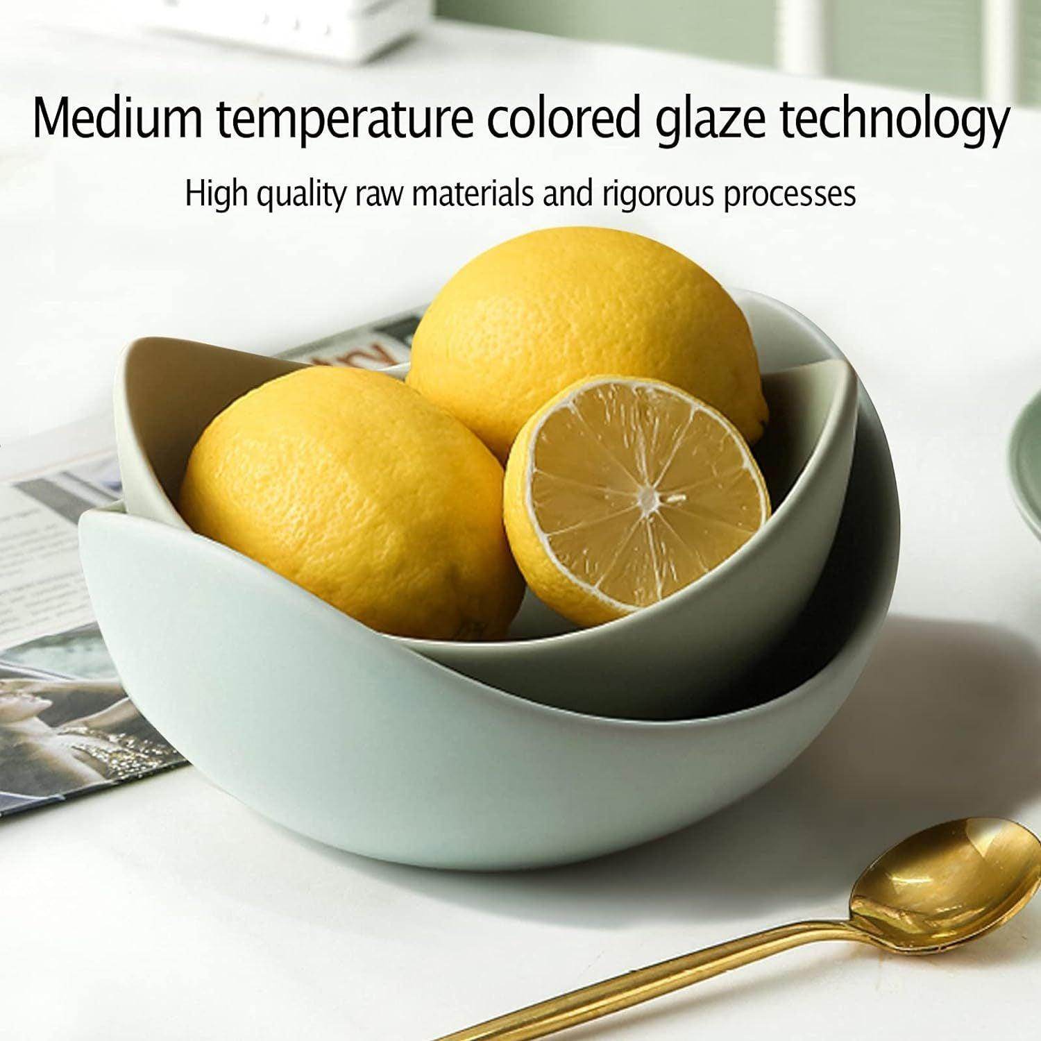 Decorative Lotus Ceramic Bowl - My Store