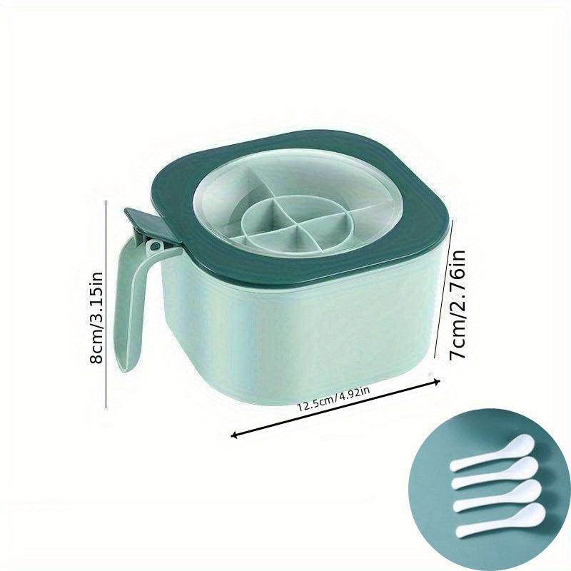 4-in-1 Round Plastic Seasoning Box Set - My Store