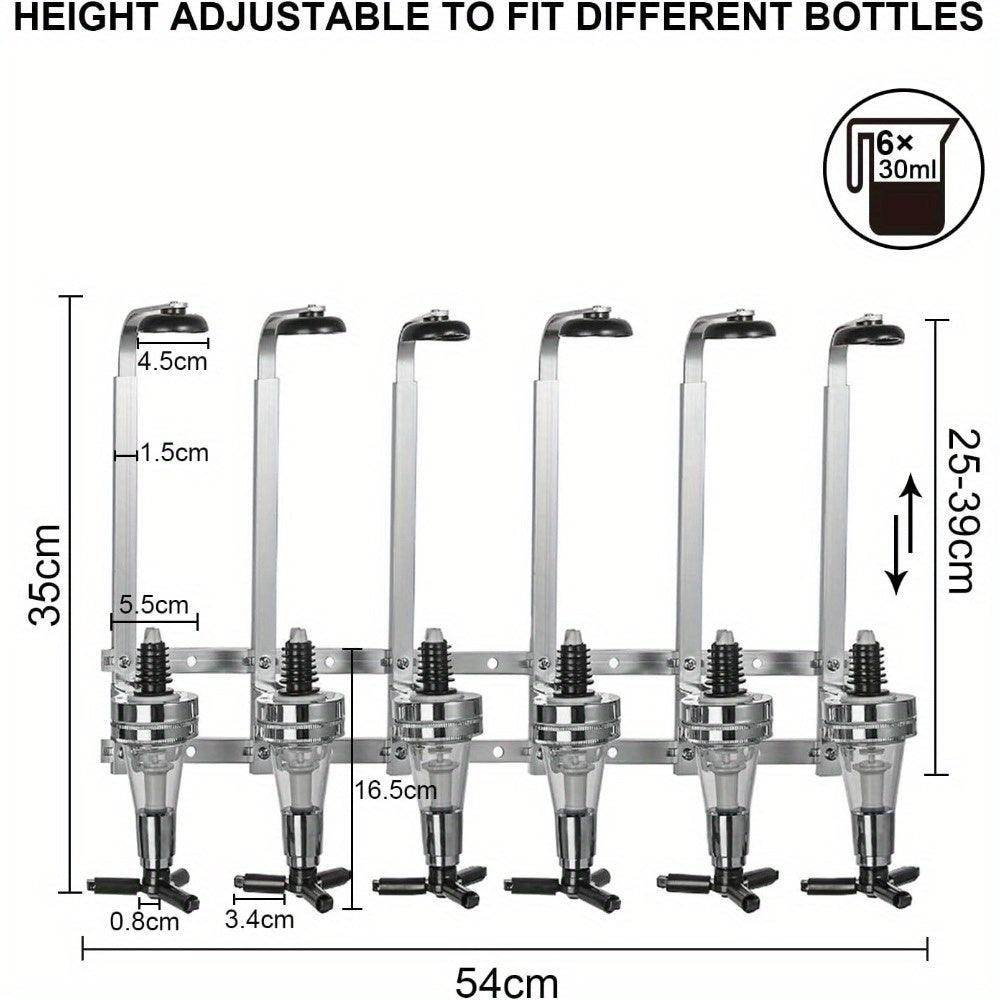 Wall-Mounted 6-Bottle Optics Dispenser - My Store