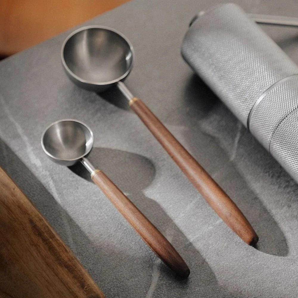 Coffee Scoop with Walnut Handle - My Store
