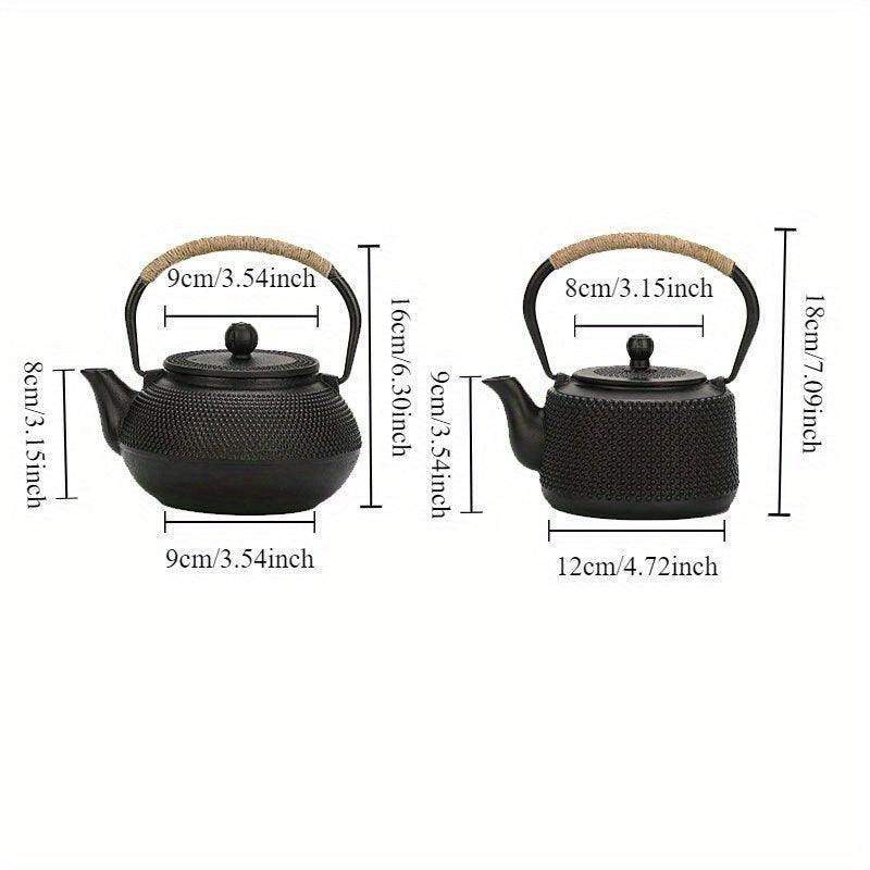 Cast Iron Teapot with Stainless Steel Infuser - My Store