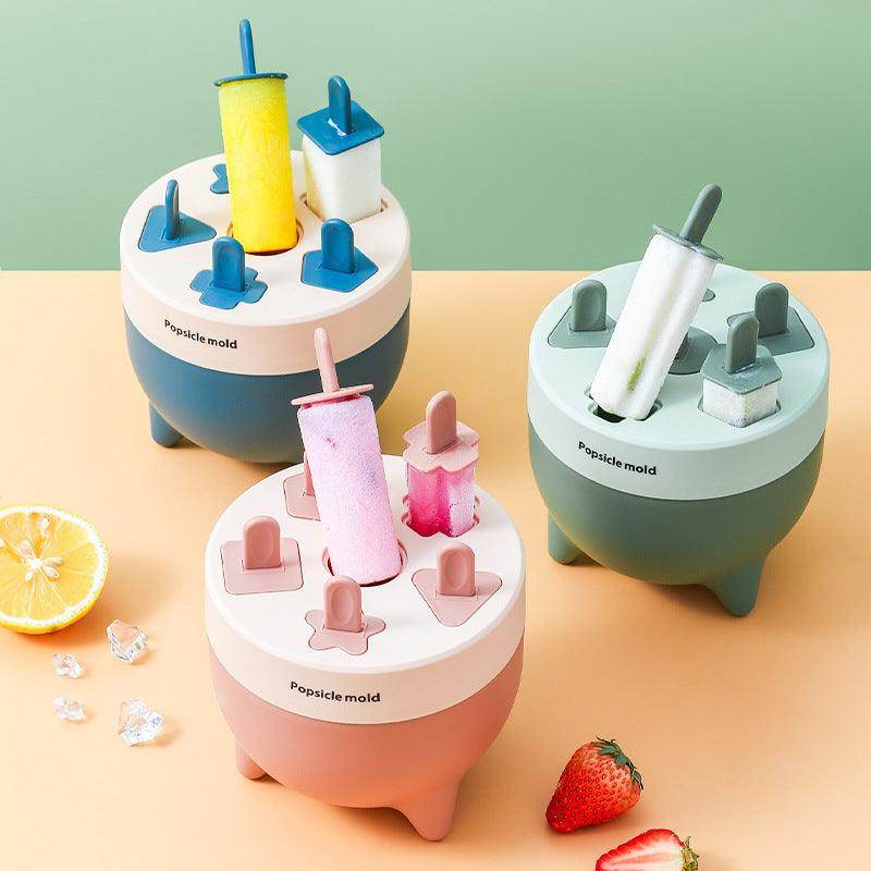 Reusable Popsicle Mold Set with Lid - My Store