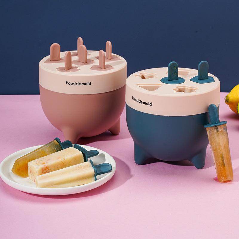 Reusable Popsicle Mold Set with Lid - My Store