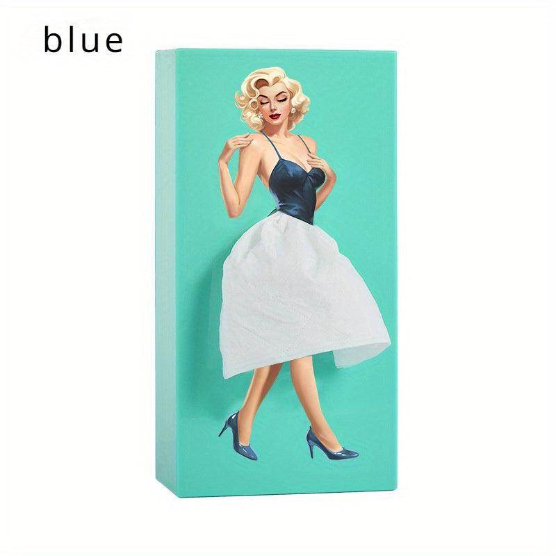 Halloween & Christmas Cartoon Girl Tissue Box - My Store