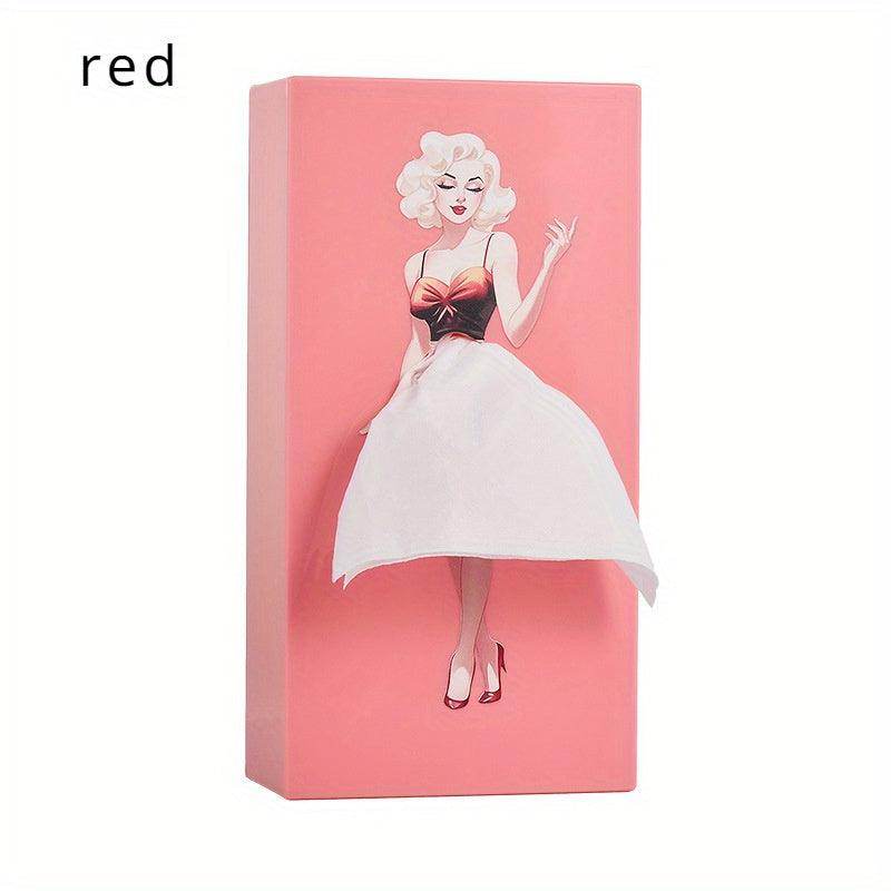 Halloween & Christmas Cartoon Girl Tissue Box - My Store