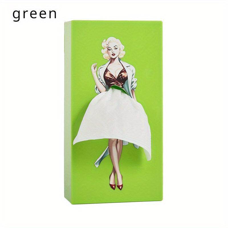 Halloween & Christmas Cartoon Girl Tissue Box - My Store