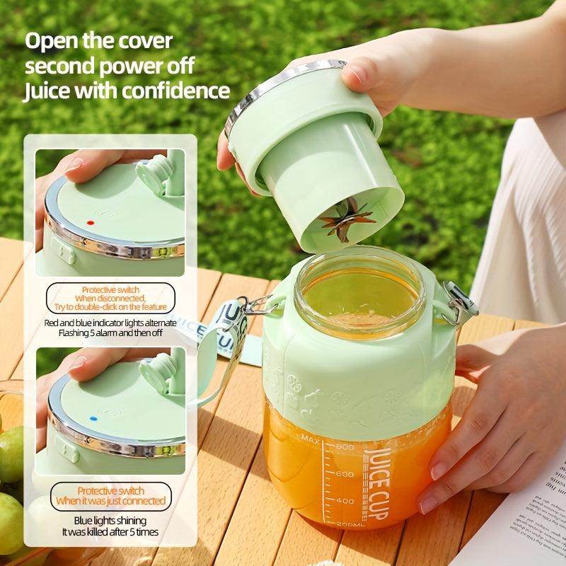 Portable USB Rechargeable Electric Juice Cup - 27oz Mini Blender - My Store