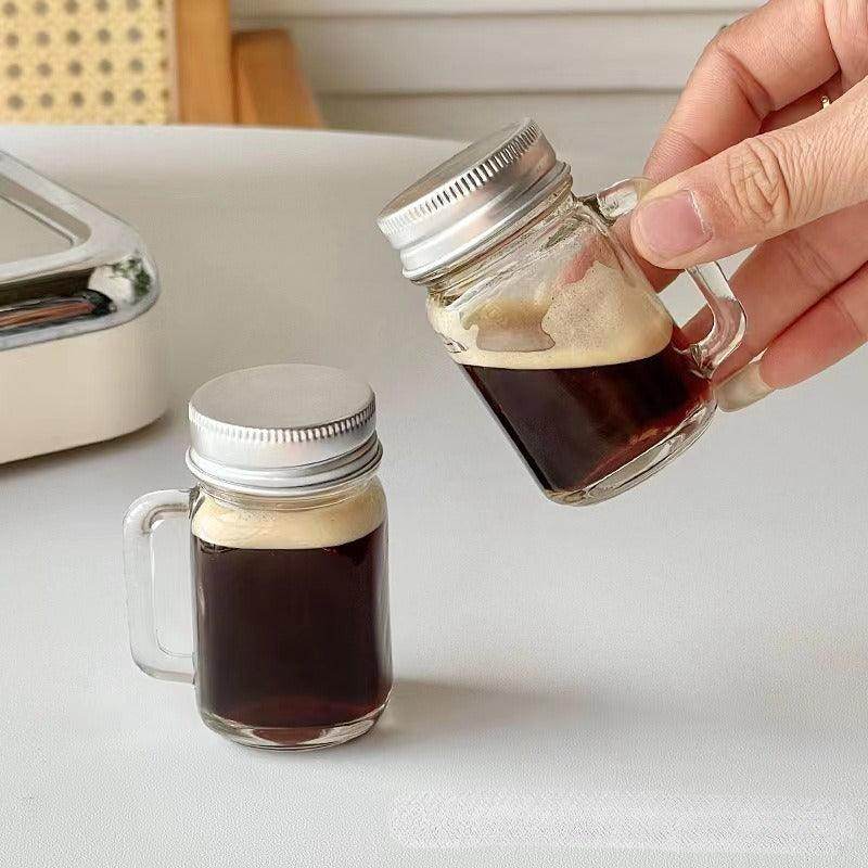 Mini Glass Mason Jar Espresso Cup - My Store