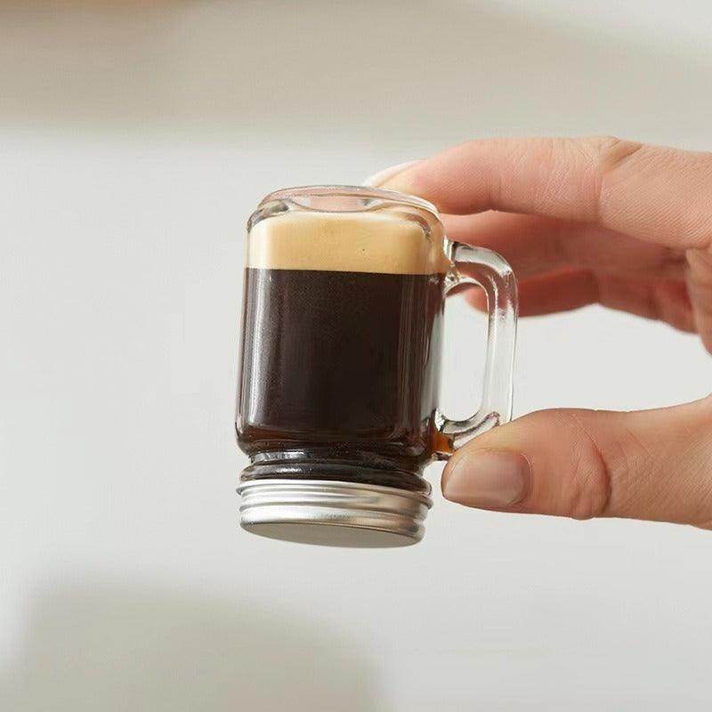 Mini Glass Mason Jar Espresso Cup - My Store