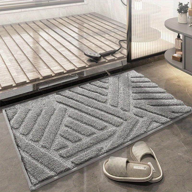 Thicken Microfiber Fluffy Plush Bath Mat - My Store