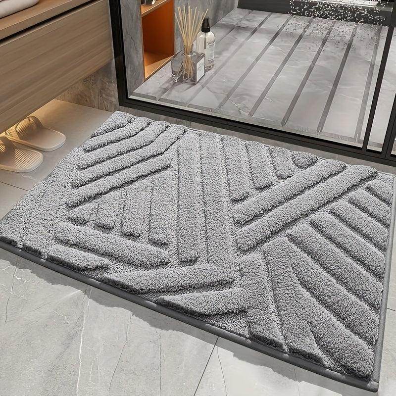 Thicken Microfiber Fluffy Plush Bath Mat - My Store