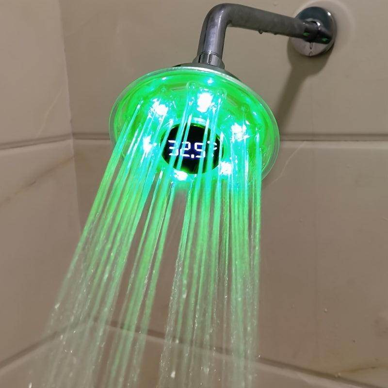 LED Light-Up Shower Head with Temperature Display - My Store