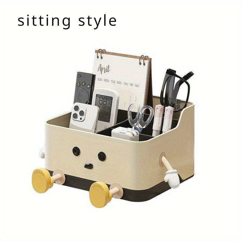 Multifunctional Desk Organizer with Built-In Calendar Stand - My Store