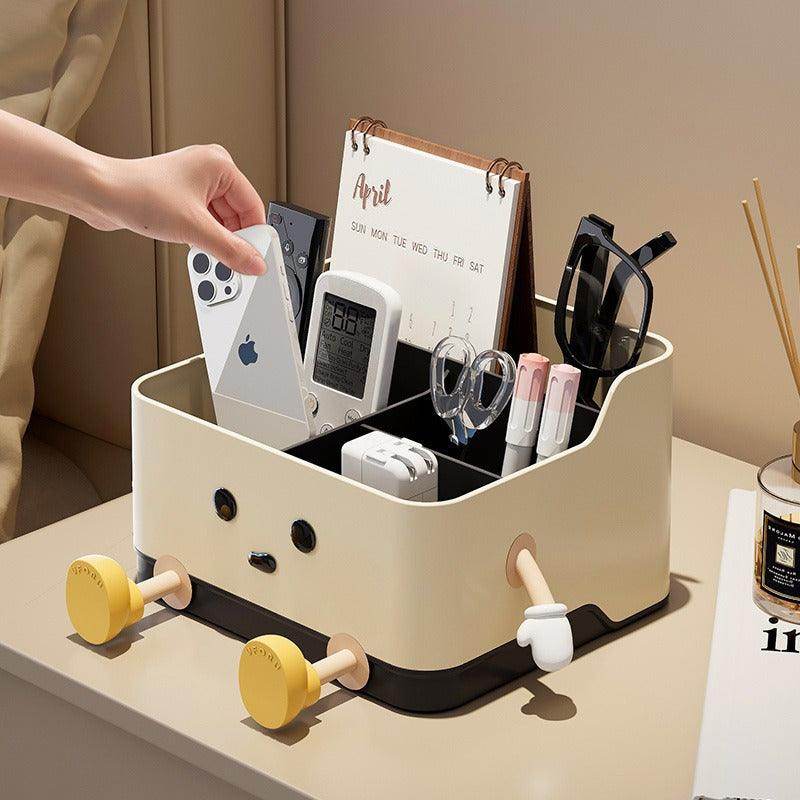 Multifunctional Desk Organizer with Built-In Calendar Stand - My Store