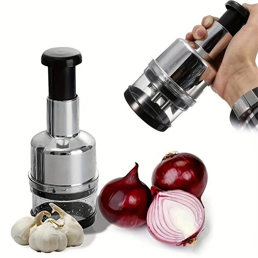 Manual Garlic Press and Food Chopper - My Store