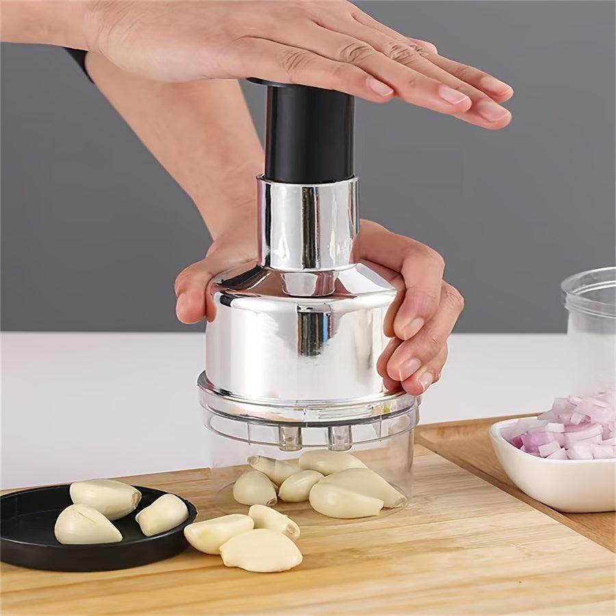 Manual Garlic Press and Food Chopper - My Store