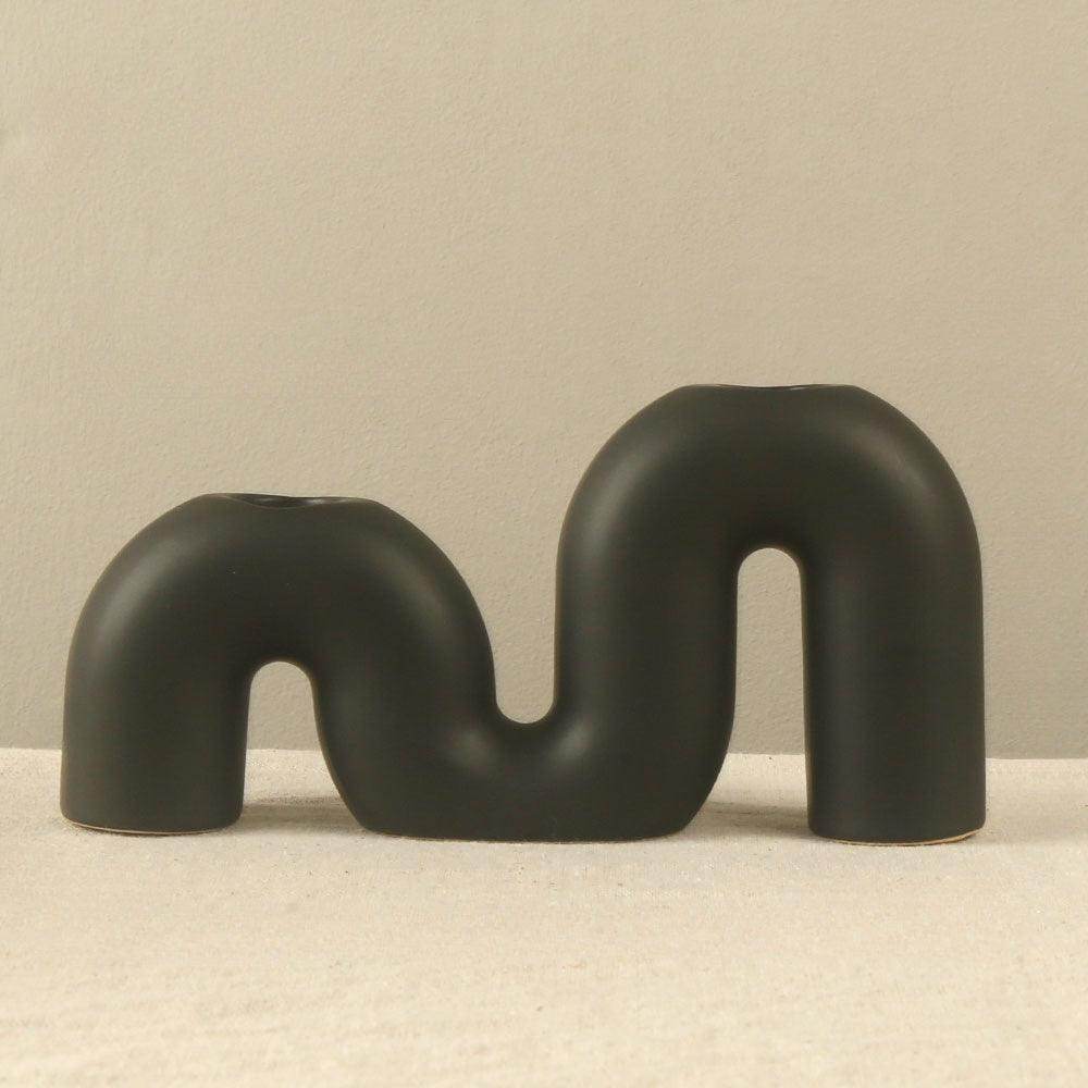 European Minimalist Ceramic Candle Holder - My Store