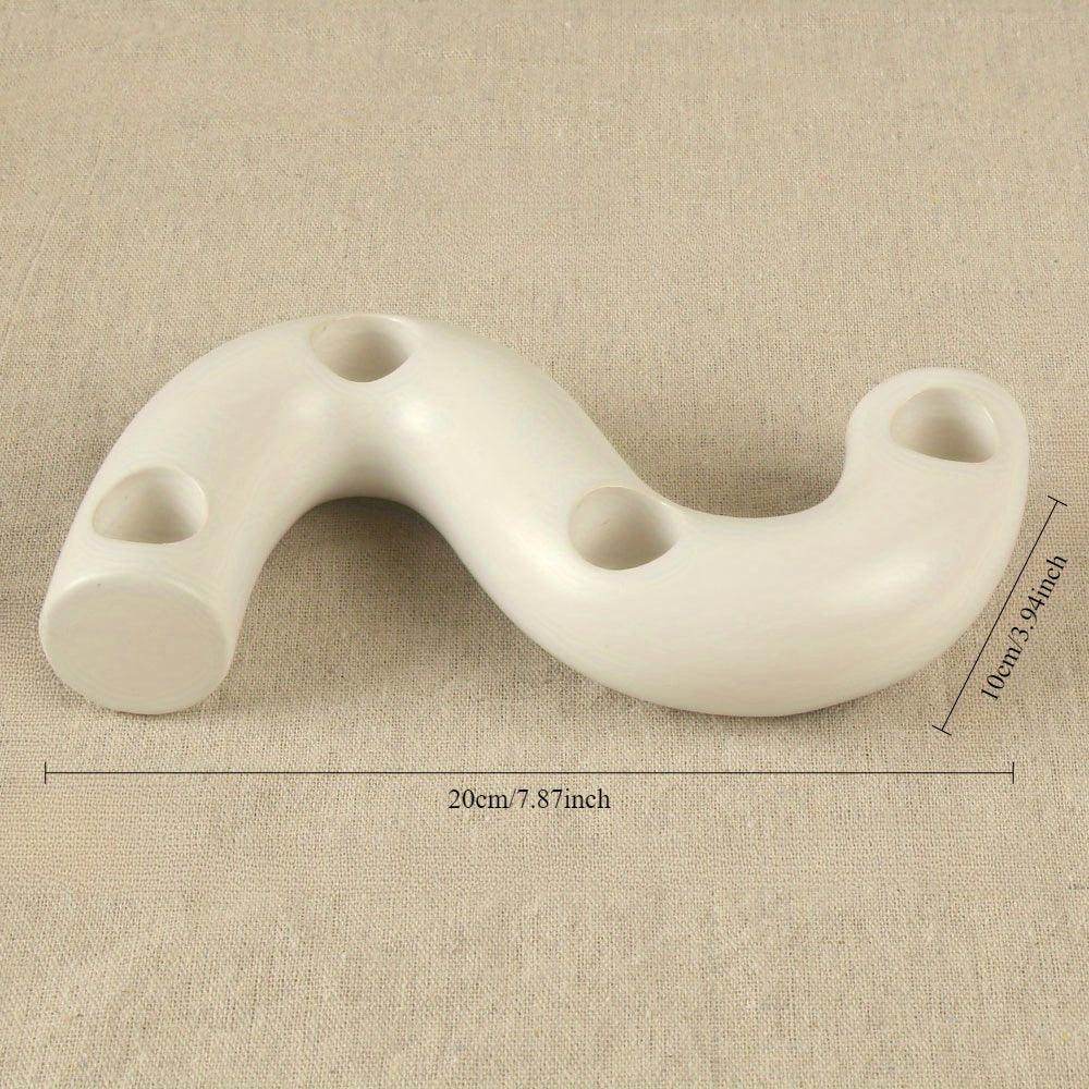 European Minimalist Ceramic Candle Holder - My Store