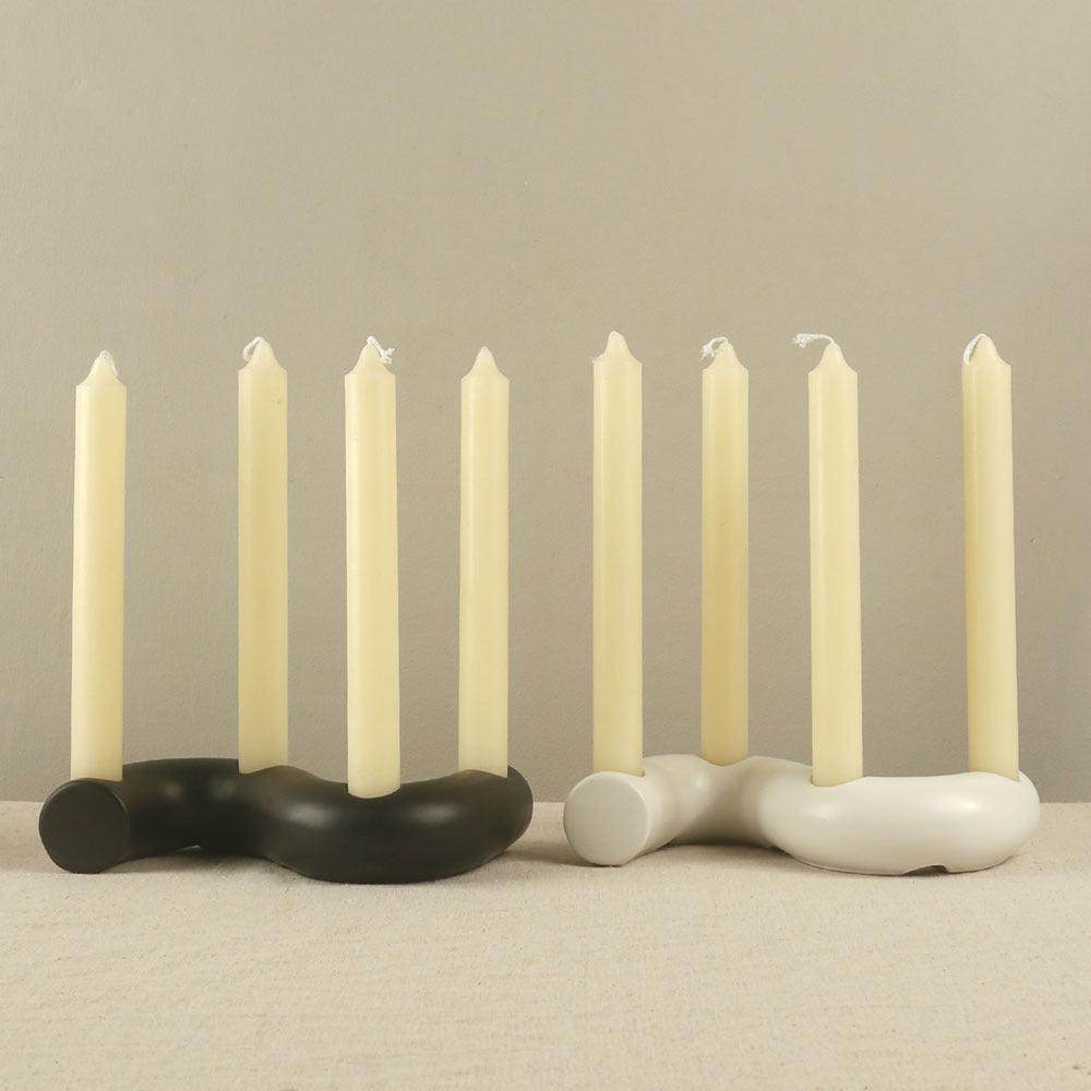 European Minimalist Ceramic Candle Holder - My Store