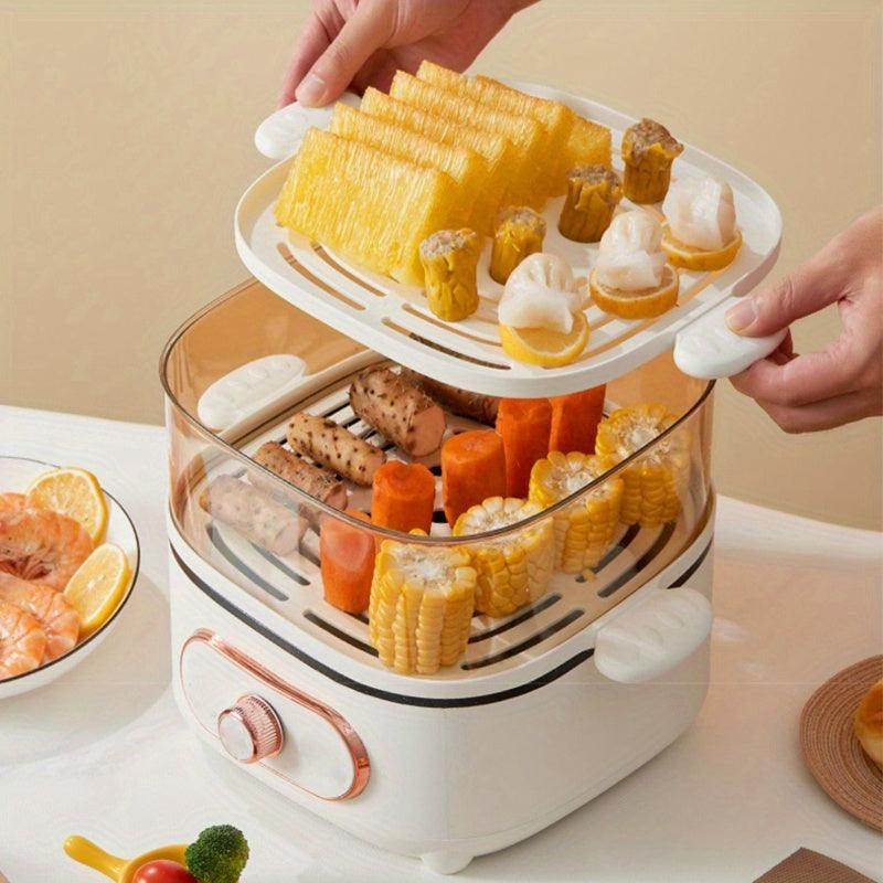 2-in-1 Electric Steamer & Cooking Pot - My Store