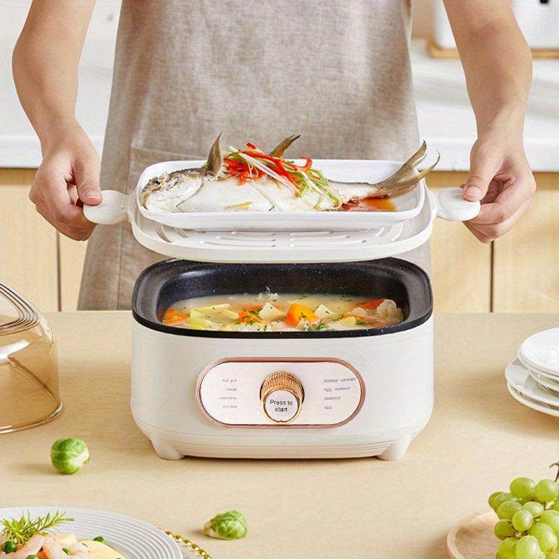 2-in-1 Electric Steamer & Cooking Pot - My Store