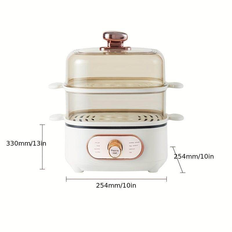 2-in-1 Electric Steamer & Cooking Pot - My Store