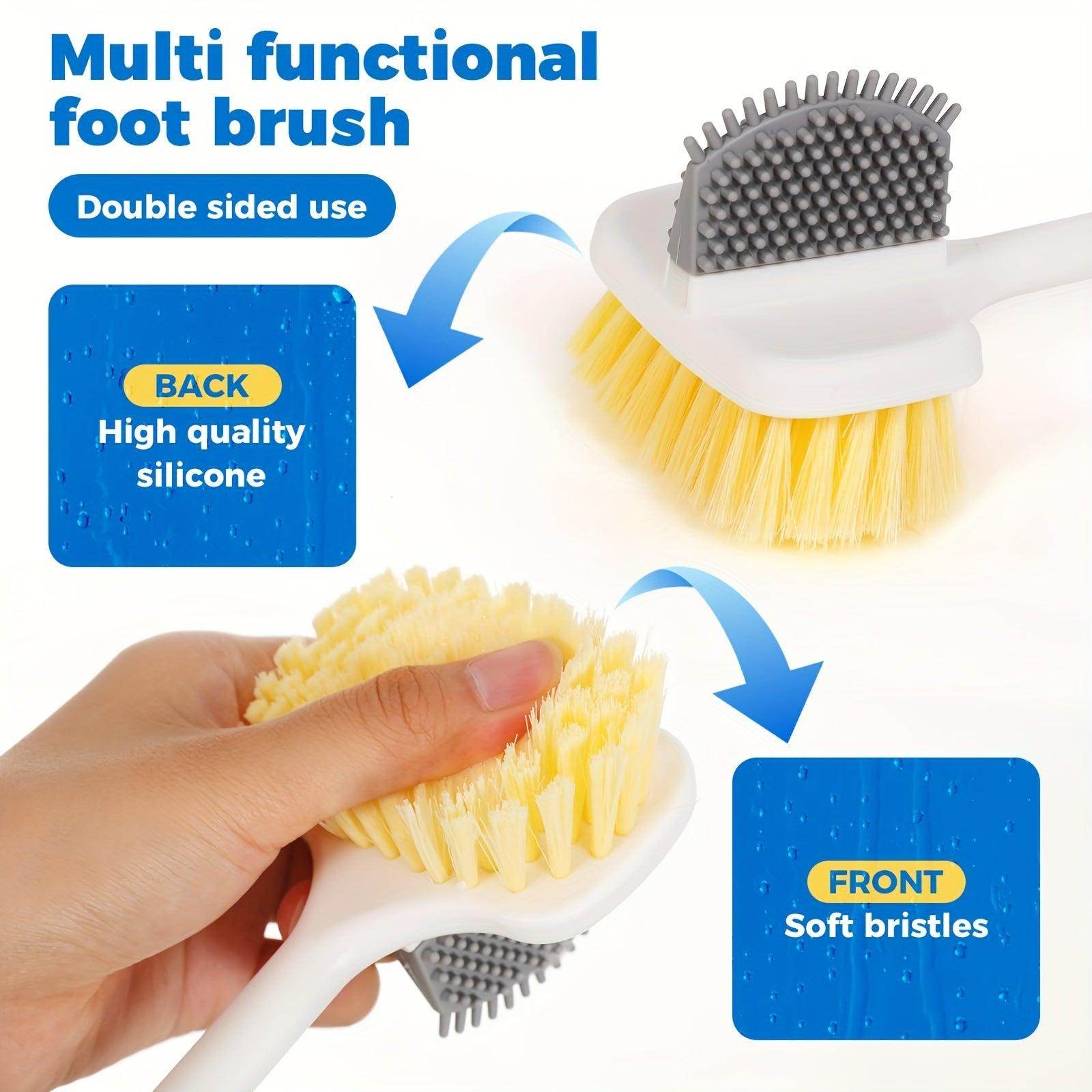 Ergonomic Long-Handle Foot Scrubber - My Store