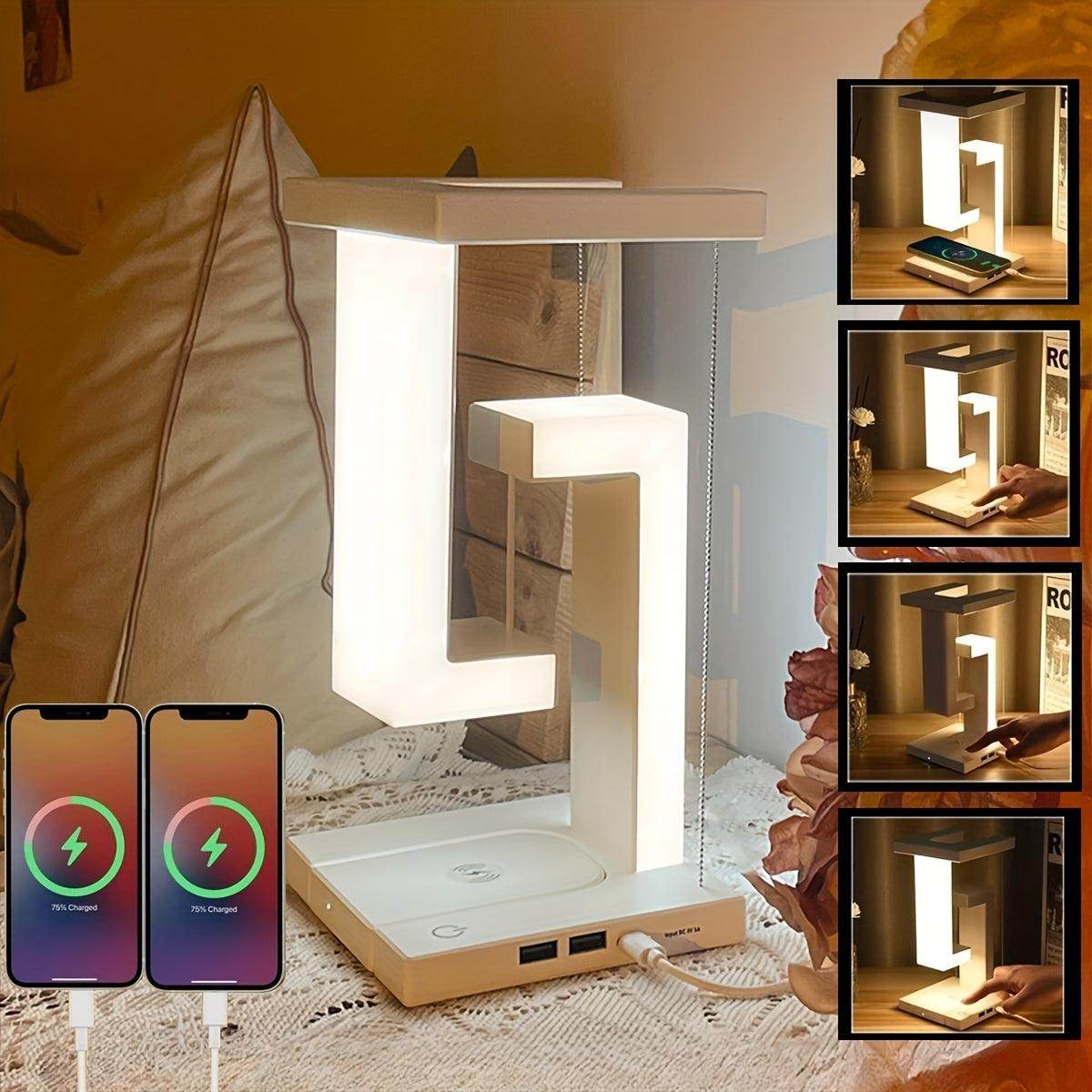 Levitating Ambient Light – Wireless Charging & Mood Lamp - My Store