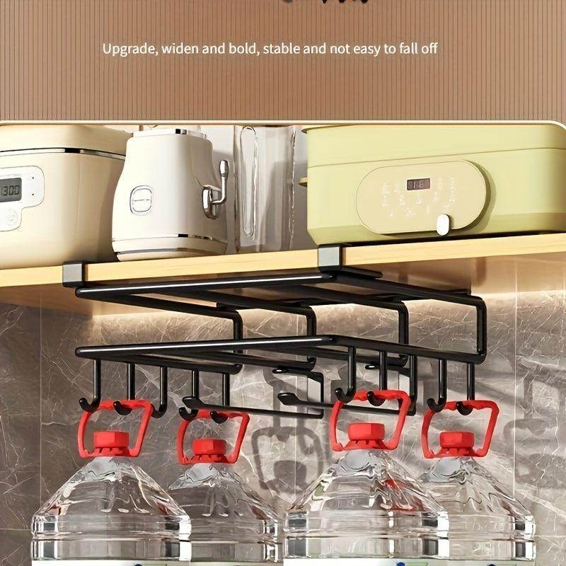 Punch-Free Double-Layer Kitchen Storage Rack - My Store