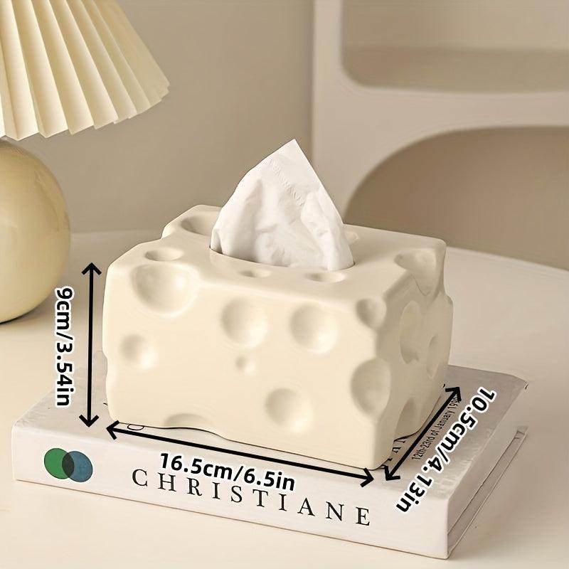 Cream Tissue Box - My Store