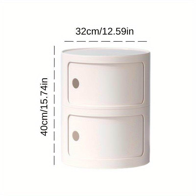 2/3/4 Drawer Bedside Table - 1pc Storage Cabinet - My Store