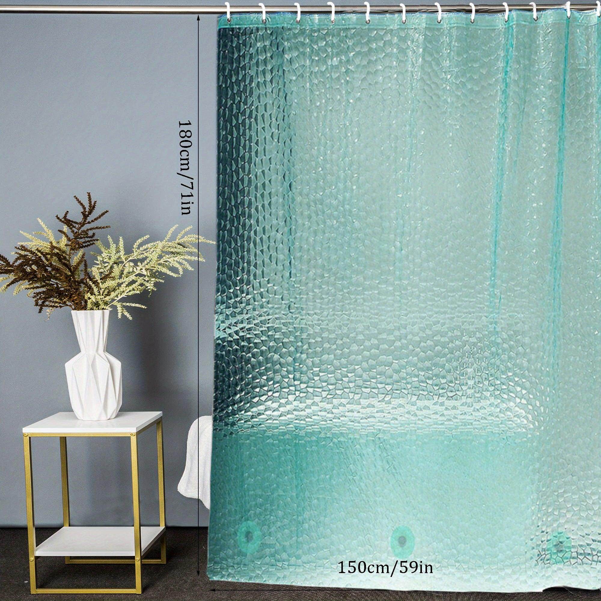 3D Pebble Pattern Waterproof Shower Liner - My Store