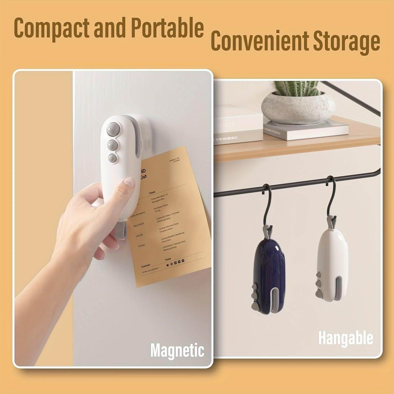 Mini Bag Sealer with Cutter - My Store