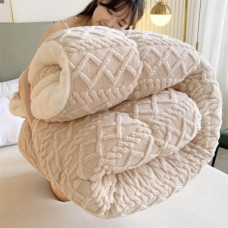 Thick Warm 1pc Luxury Taffeta Quilt - My Store