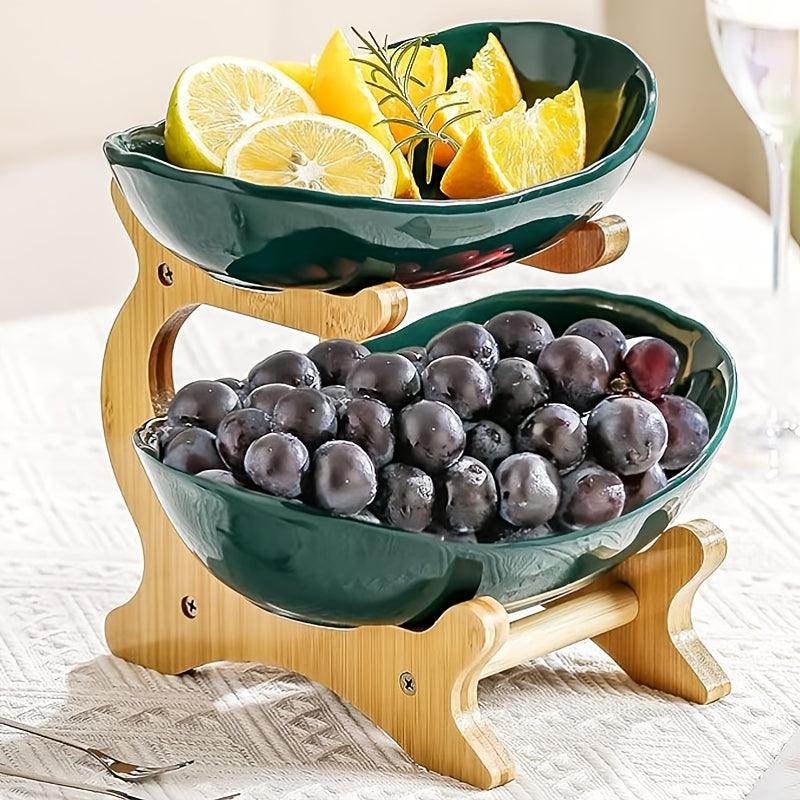 2/3 Tier Fruit Rack Snack Storage Plate - My Store