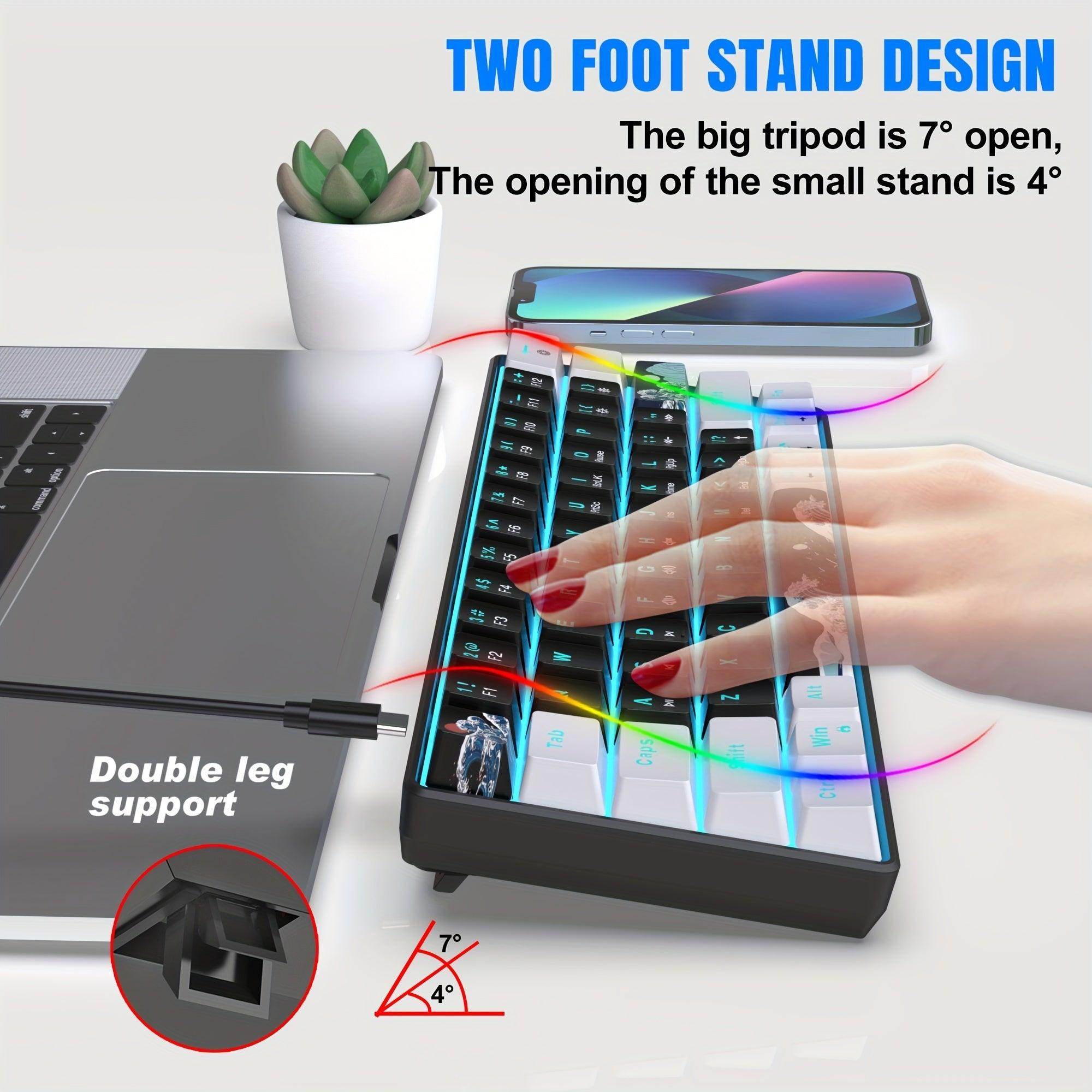 Ergonomic 60% Mechanical Gaming Keyboard - My Store