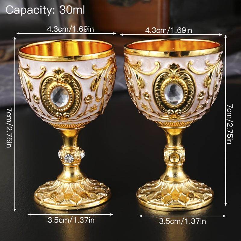 Vintage Medieval Renaissance-Style Imitation Chalice Cups - My Store