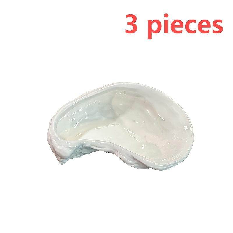 3pcs Set of Ceramic Oyster Dishes - My Store
