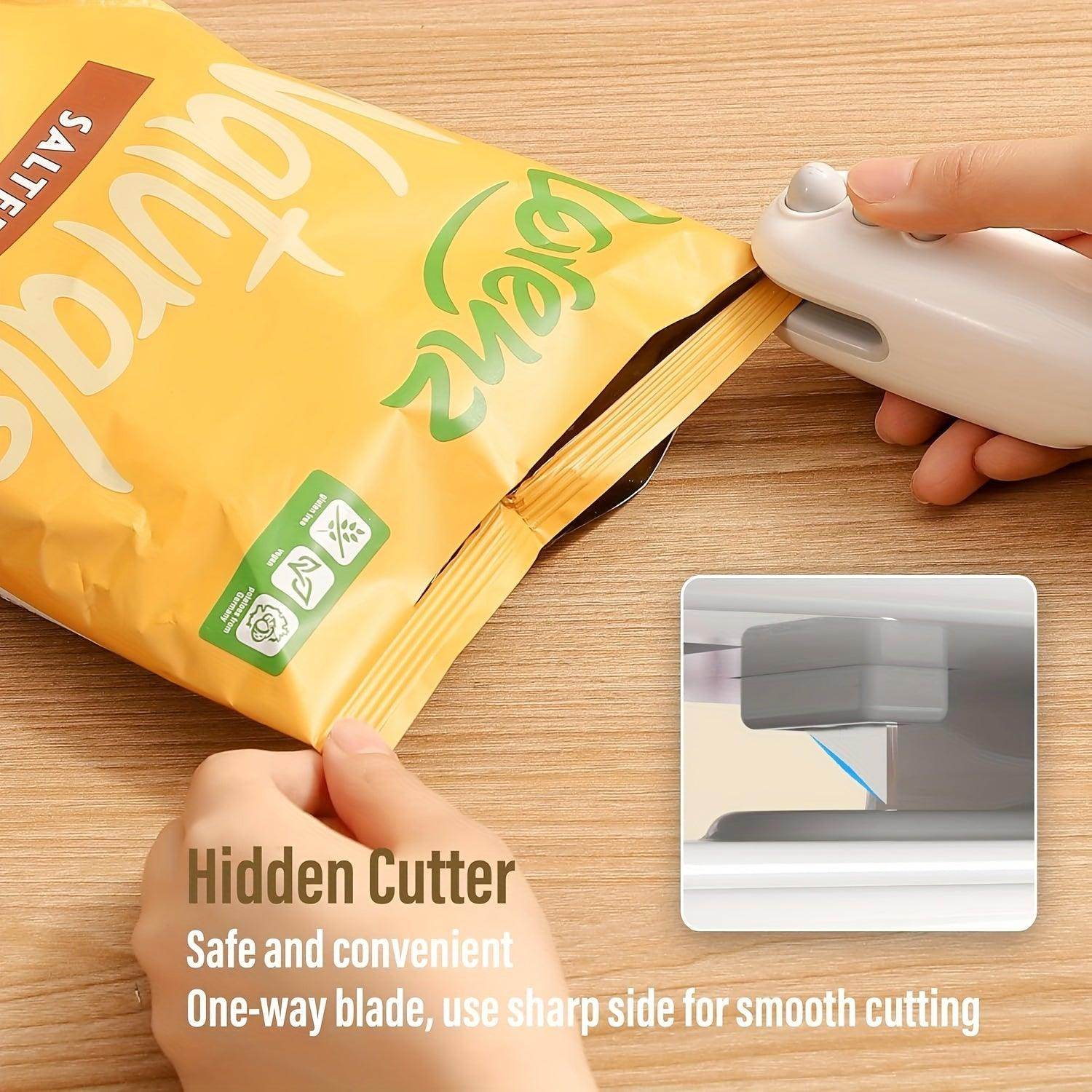 Mini Bag Sealer with Cutter - My Store