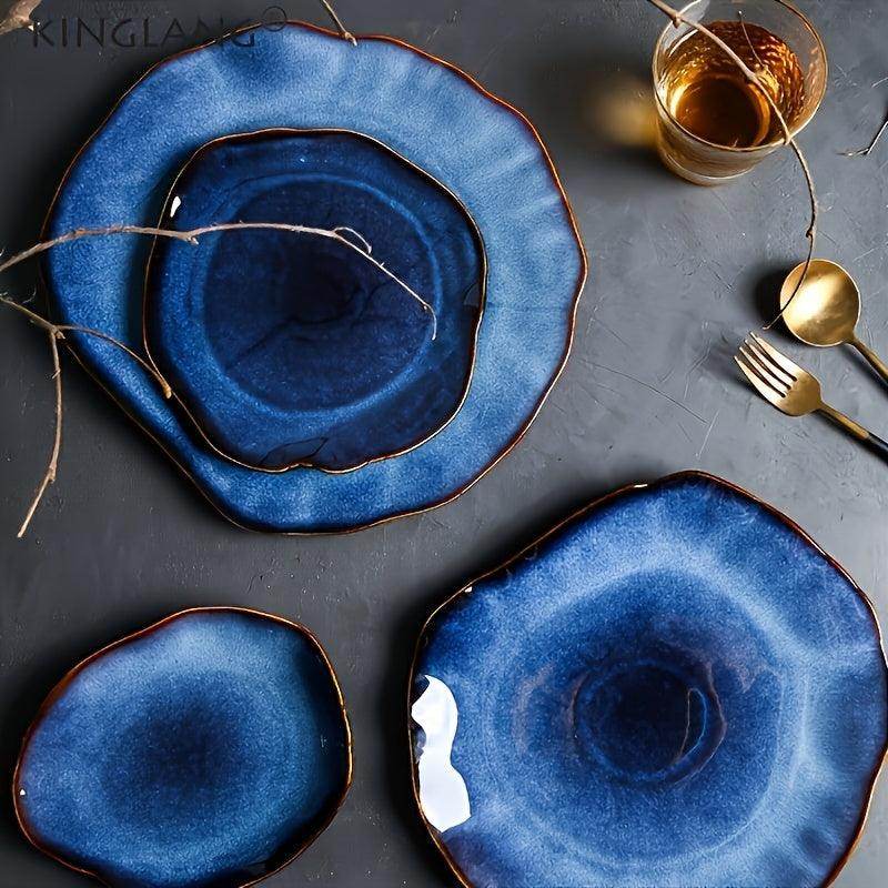 5pcs Durable Heart-Shaped Plate Set - My Store