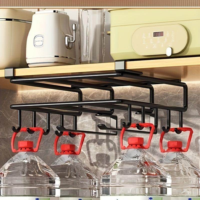 Punch-Free Double-Layer Kitchen Storage Rack - My Store