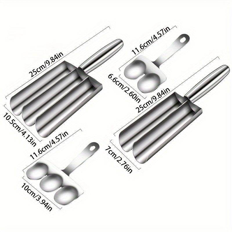 Stainless Steel Meatball Maker Set (2-Piece) - My Store