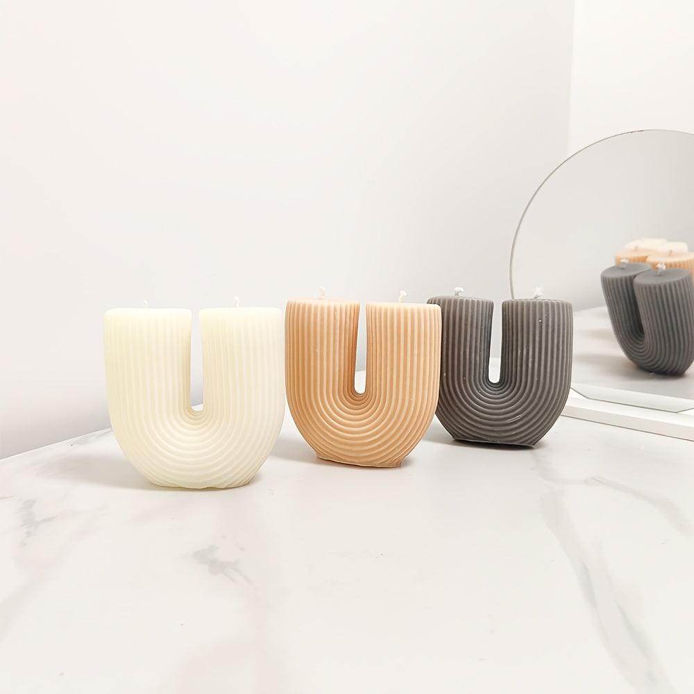 U-shaped Aesthetic Scented Candle - My Store