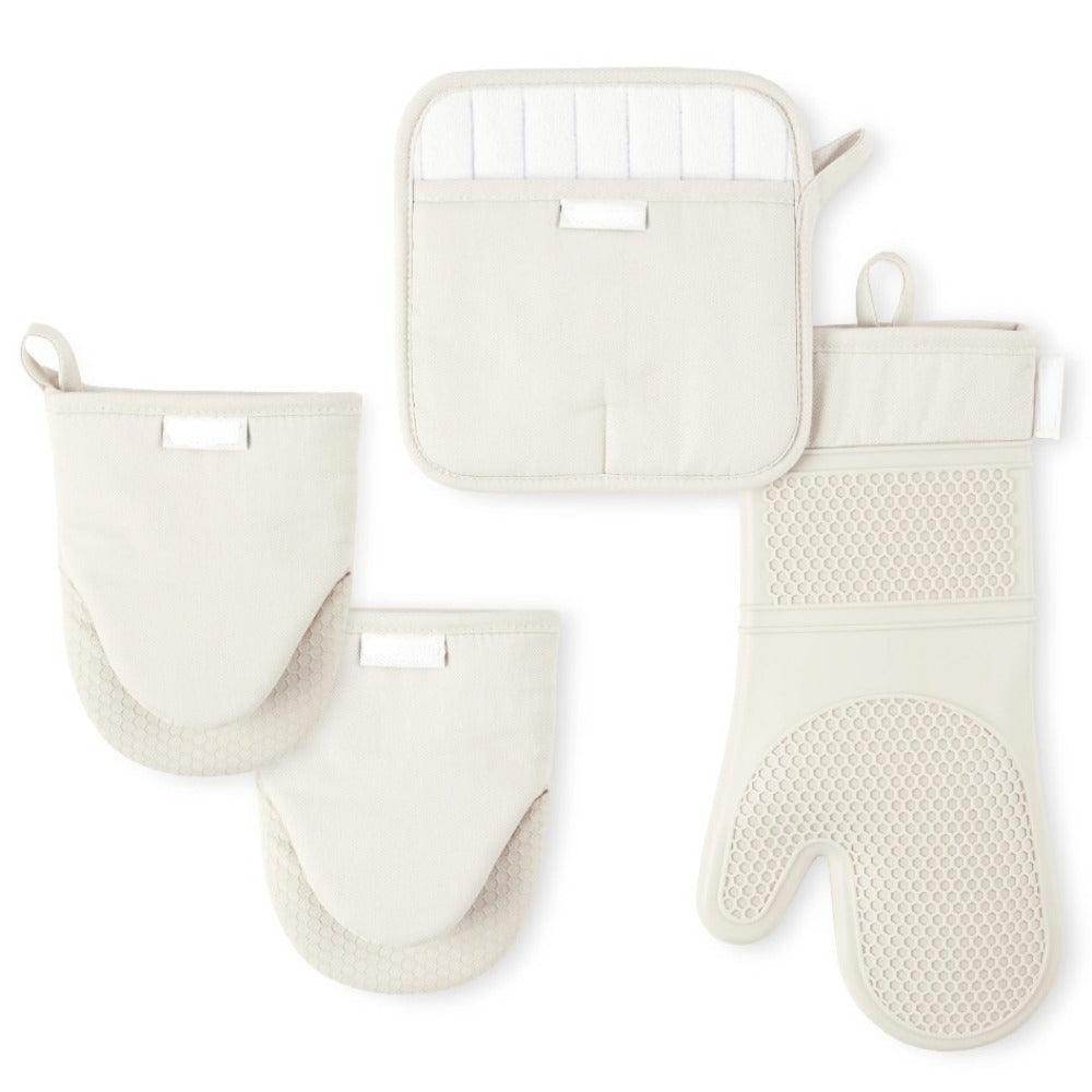 Beige Silicone 4-Piece Kitchen Set - My Store