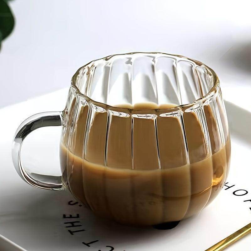 Pumpkin-Shaped Glass Cups - Set of 4 - My Store