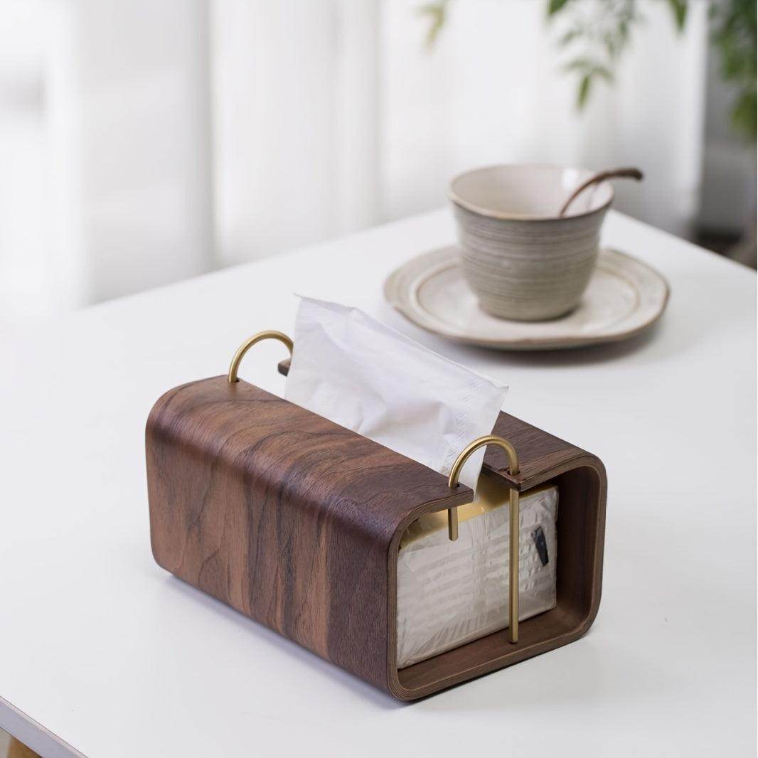 Wood Grain Tissue Holder - My Store