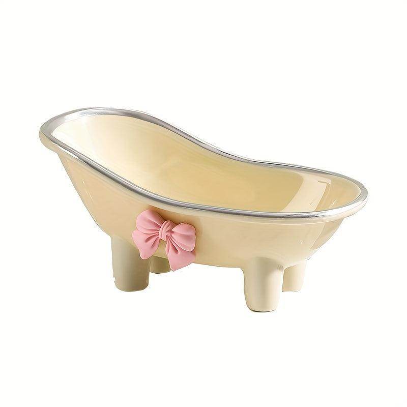 Bathroom Soap Dish with Bowknot Design - My Store