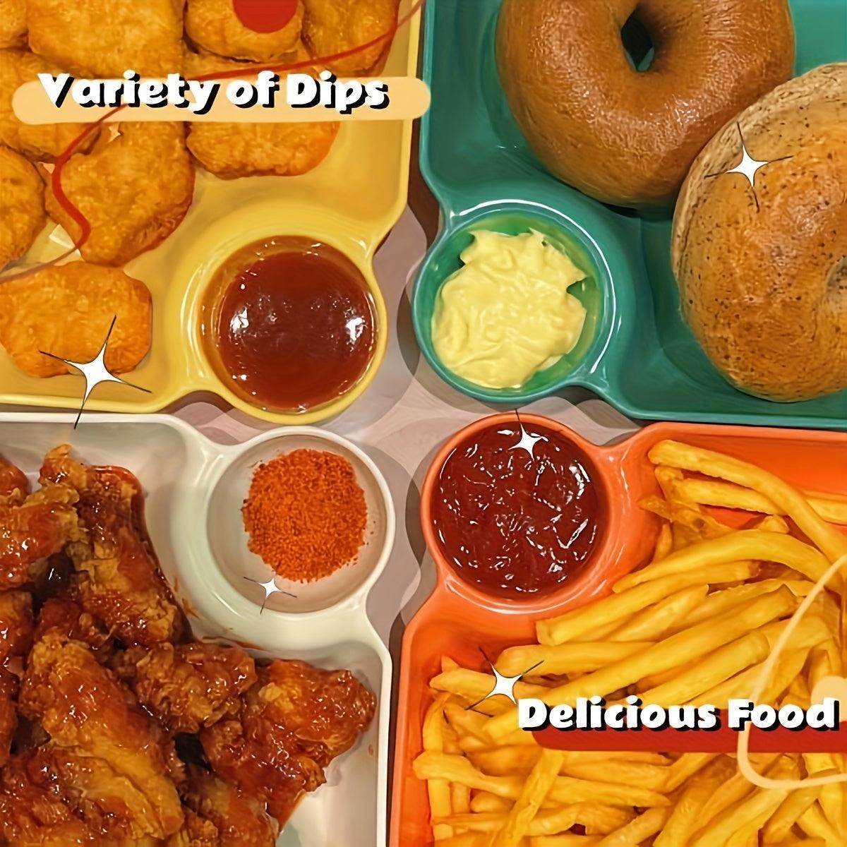 4pcs Durable Serving Platter Set - My Store