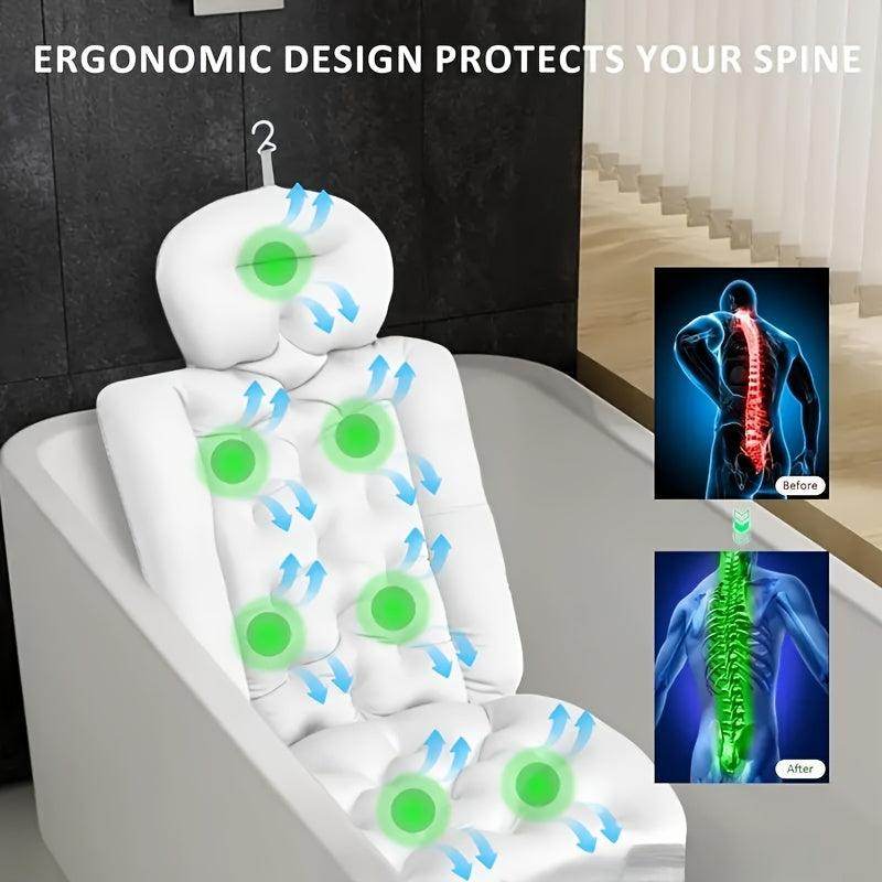 Bath Mat with Ergonomic Pillow - My Store