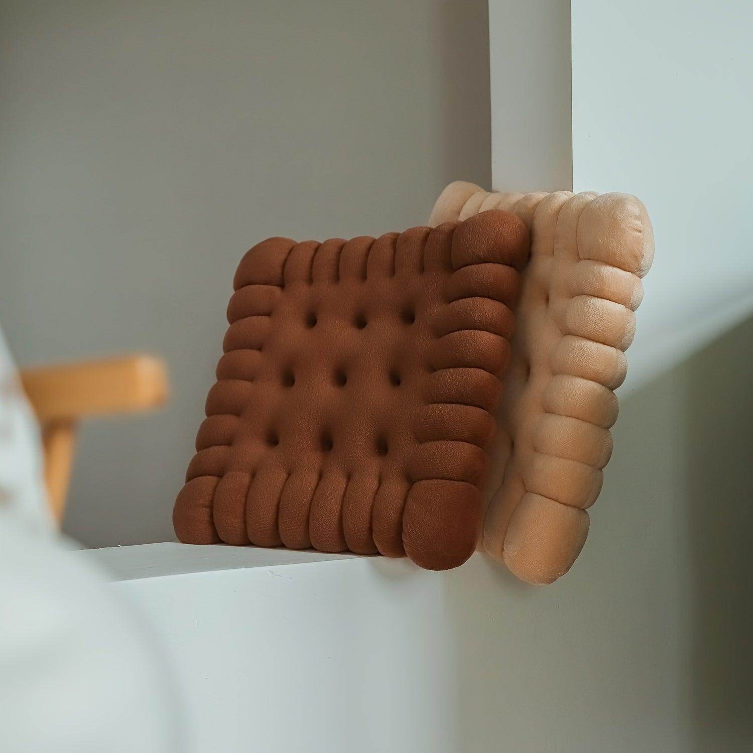 Vintage-Inspired Cookie-Shaped Seat Cushion - My Store